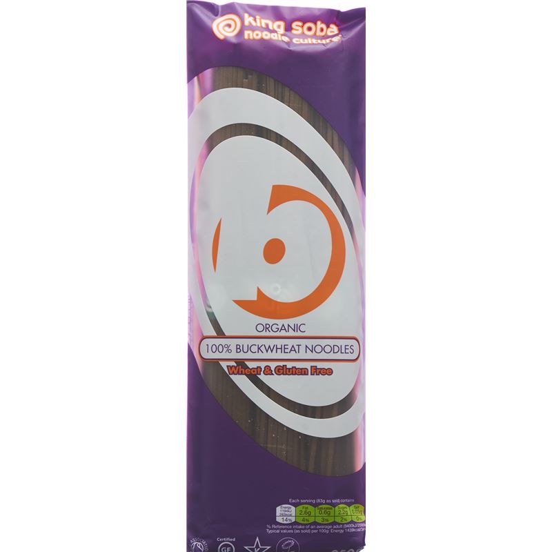 KING SOBA Buchweizennudeln glutenfrei Bio 250 g
