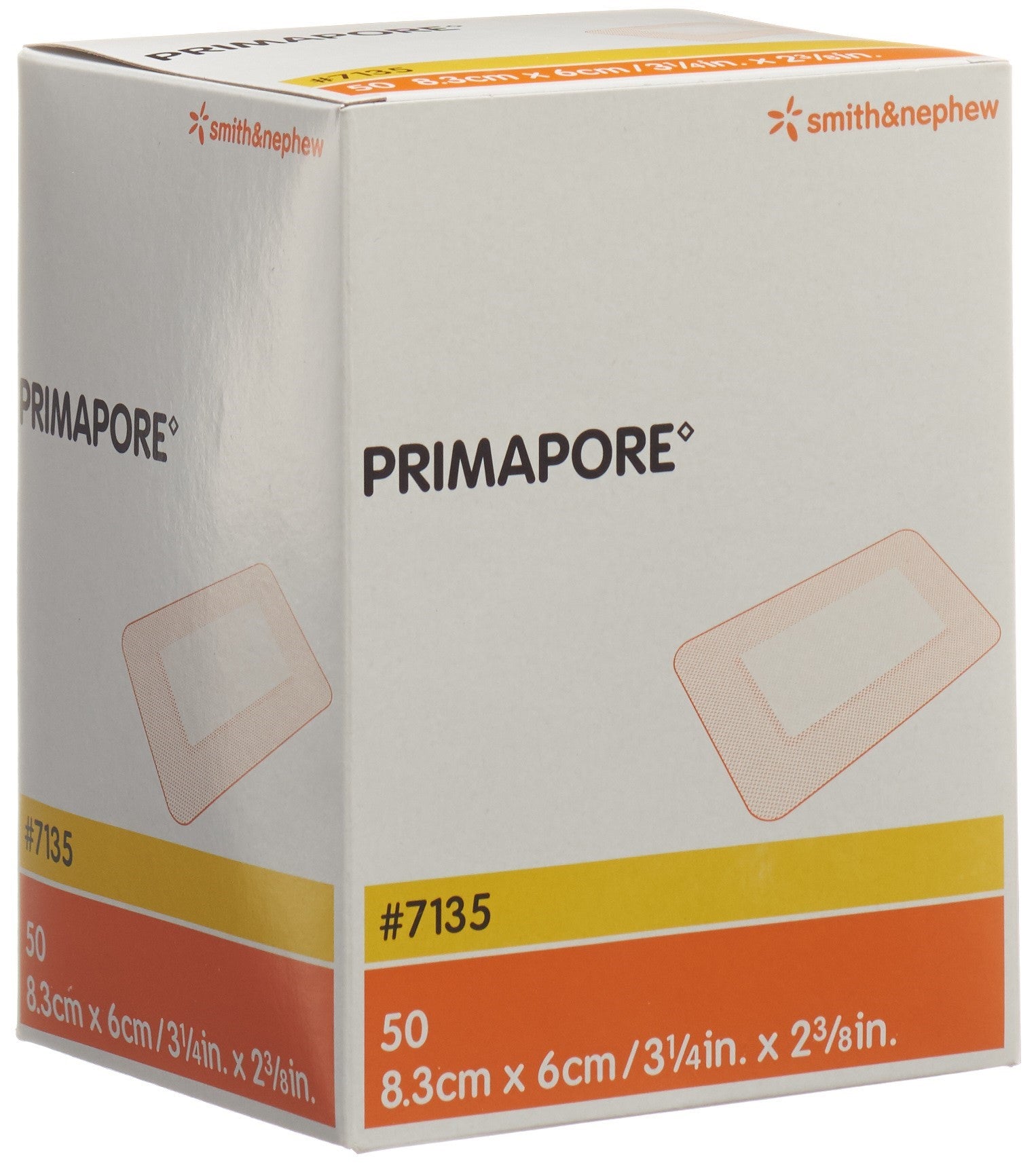 PRIMAPORE Wundverband 8.3x6cm steril 50 Stk