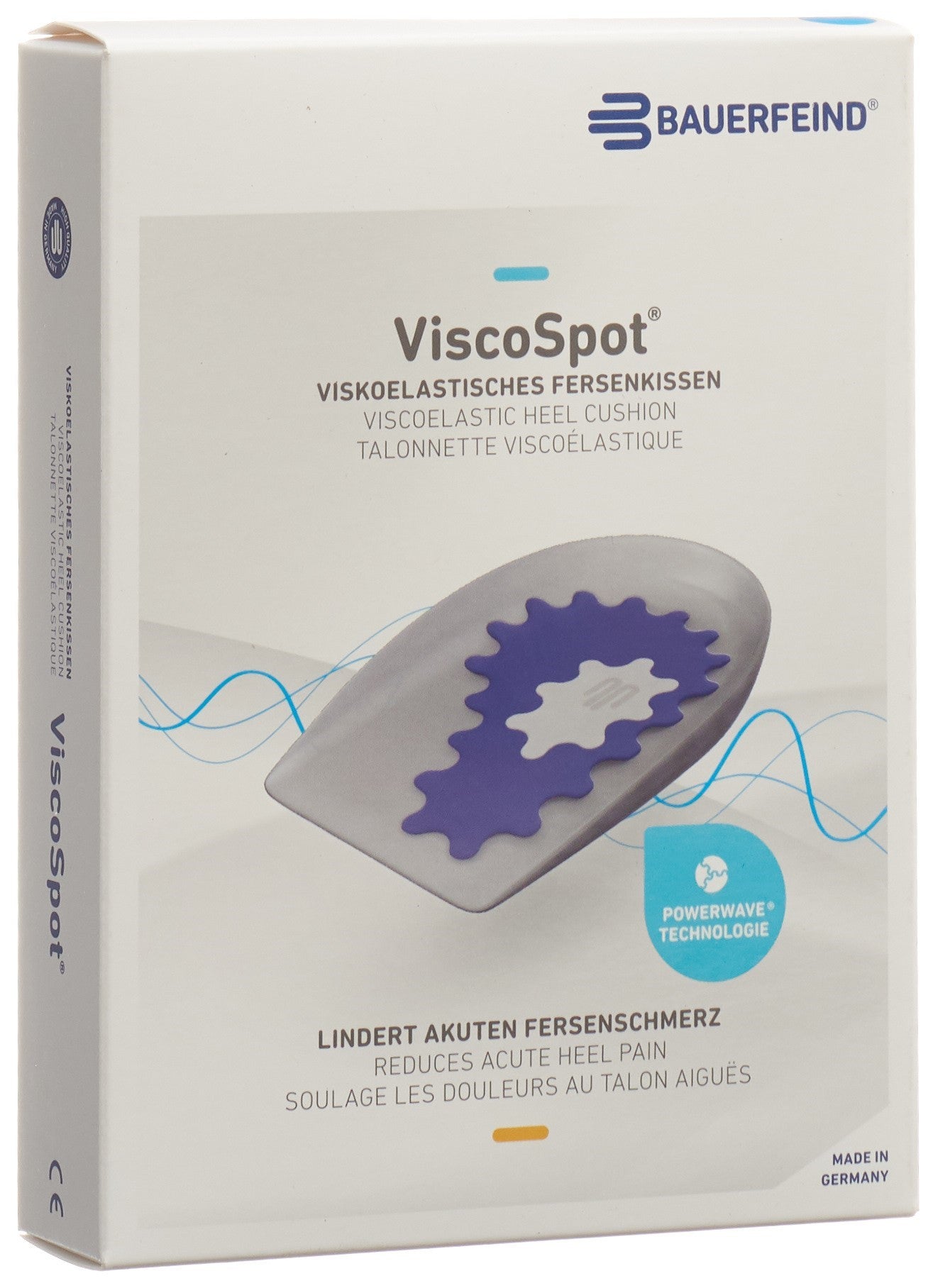 VISCOSPOT Fersenkissen Gr2 rechts&links 1 Paar