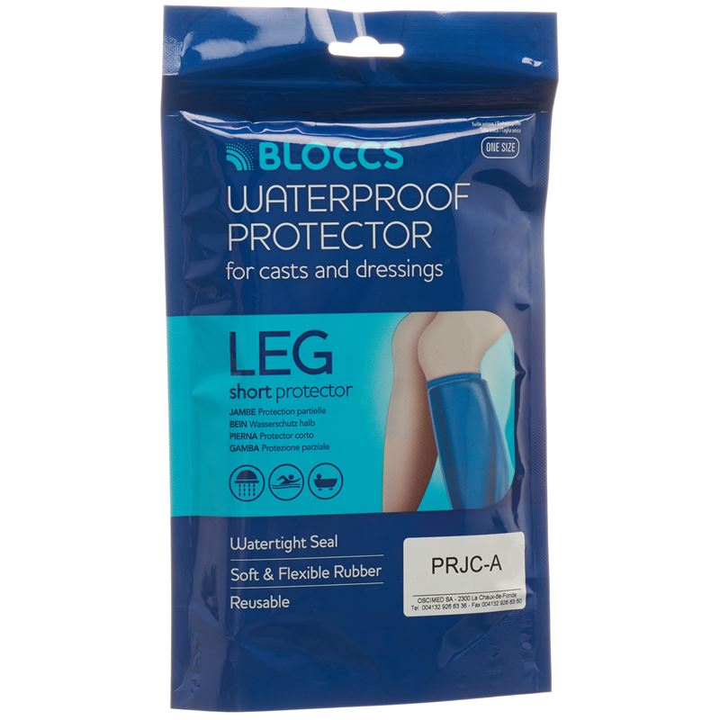 BLOCCS Bad Dusch Wasserschutz Bein 29-49+/66cm Erw