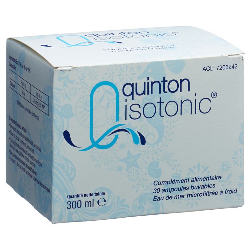 QUINTON Isotonic 9g/l Trinkamp 30 x 10 ml