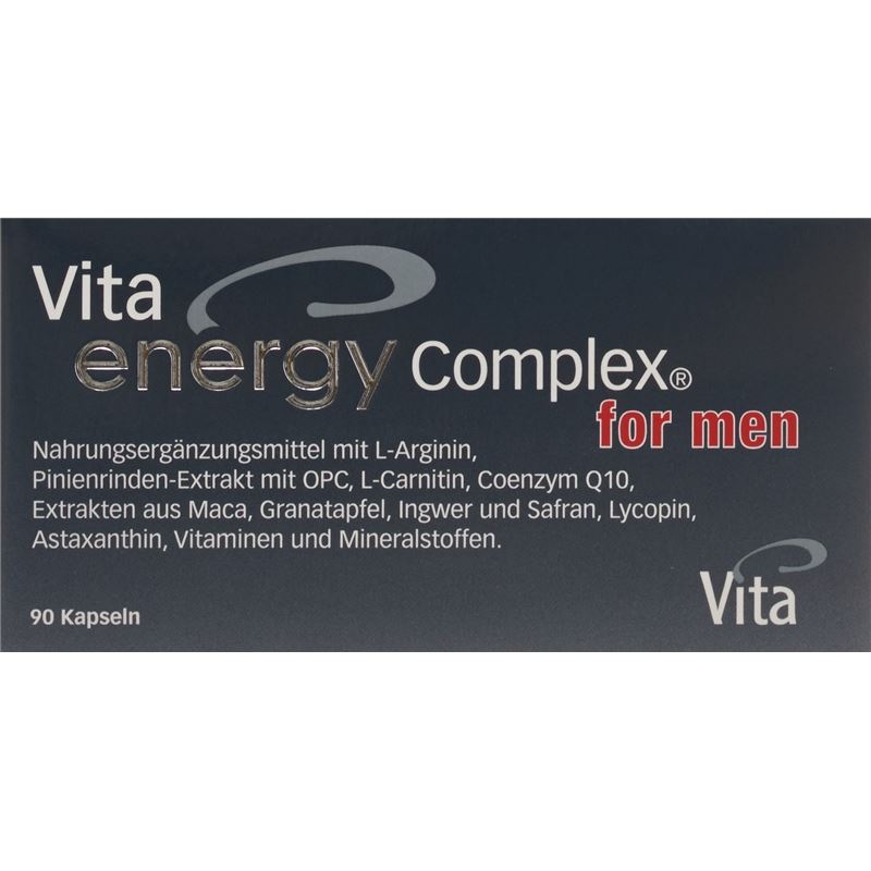 VITA energy complex for men Kaps 90 Stk