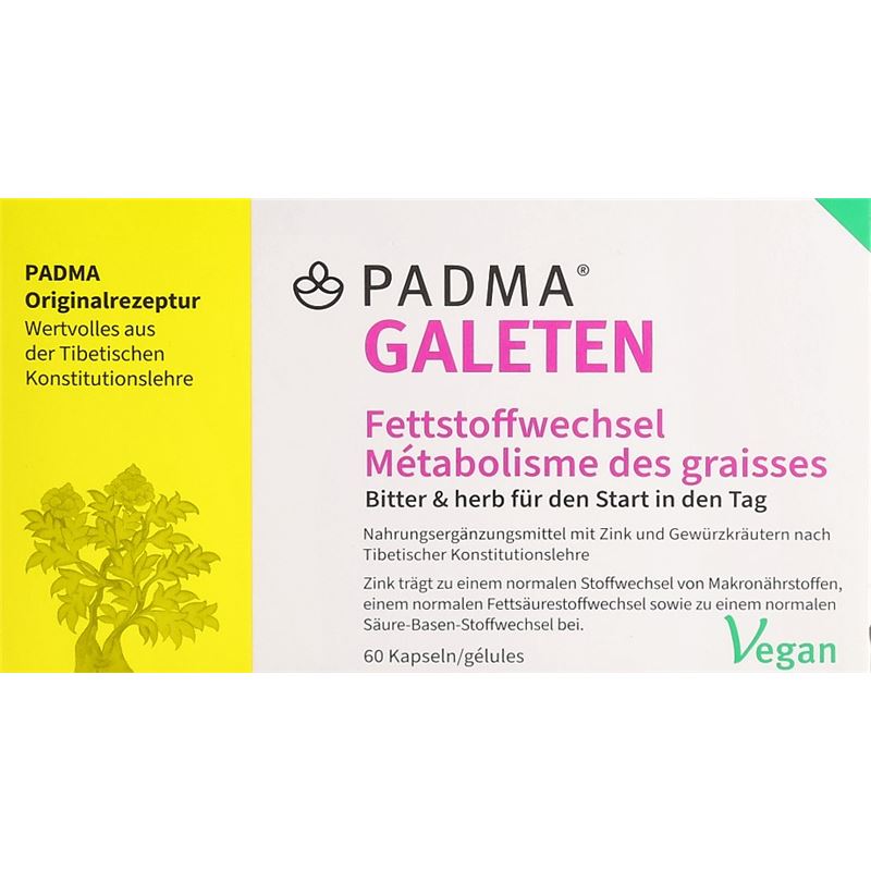 PADMA GALETEN Kaps Blist 60 Stk