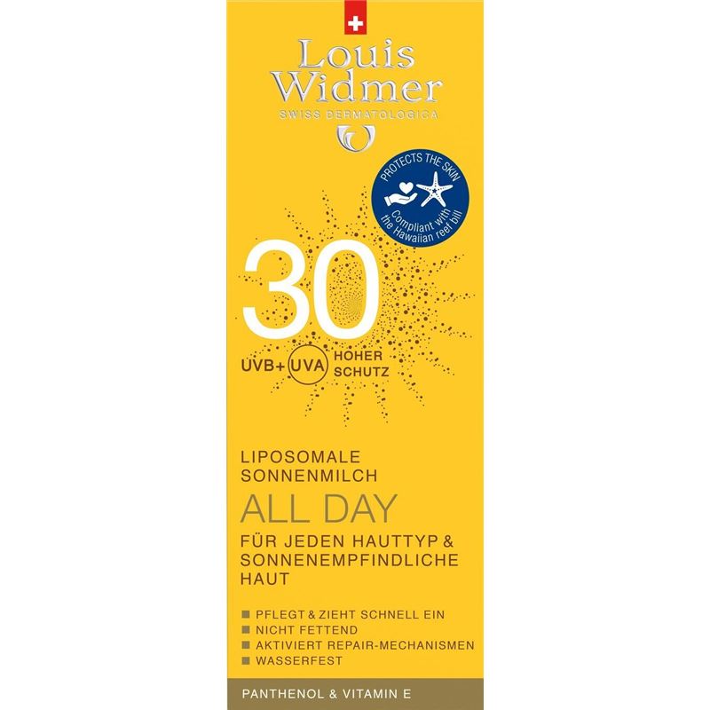 WIDMER All Day 30 Parf 100 ml