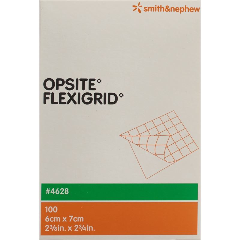 OPSITE FLEXIGRID Wundverband 6x7cm 100 Btl