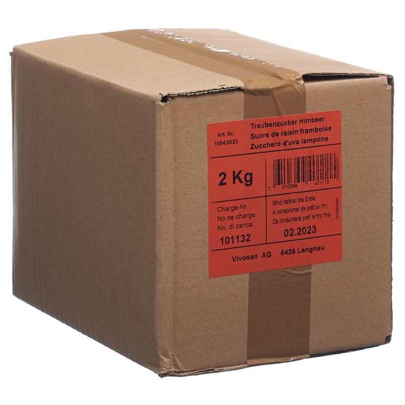VIVOSAN Traubenzucker Himbeer 2 kg