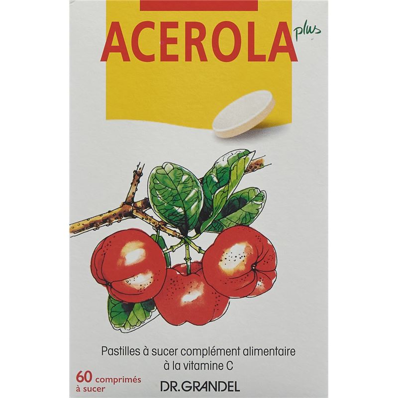 DR GRANDEL Acerola Plus Lutschtaler Vit C 60 Stk