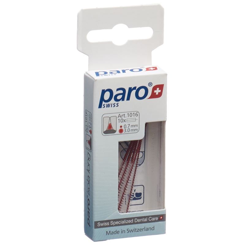 PARO ISOLA LONG 3mm x-fein rot zyl 10 Stk