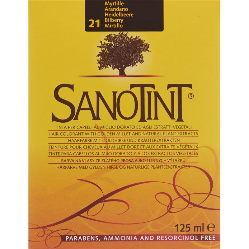 SANOTINT Haarfarbe 21 heidelbeere