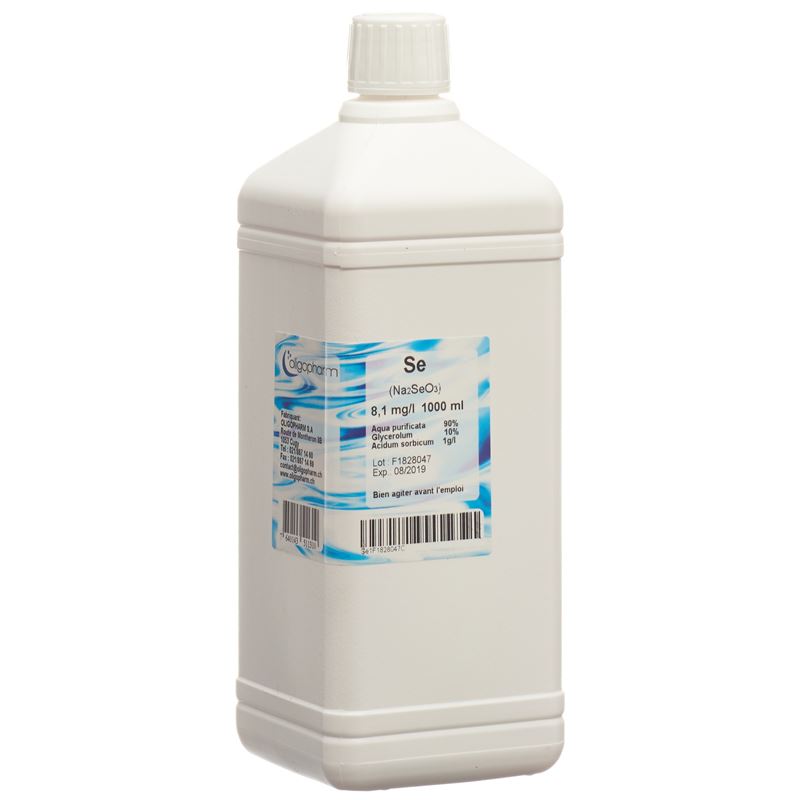 OLIGOPHARM Selen Lös 8 mg/l 1000 ml