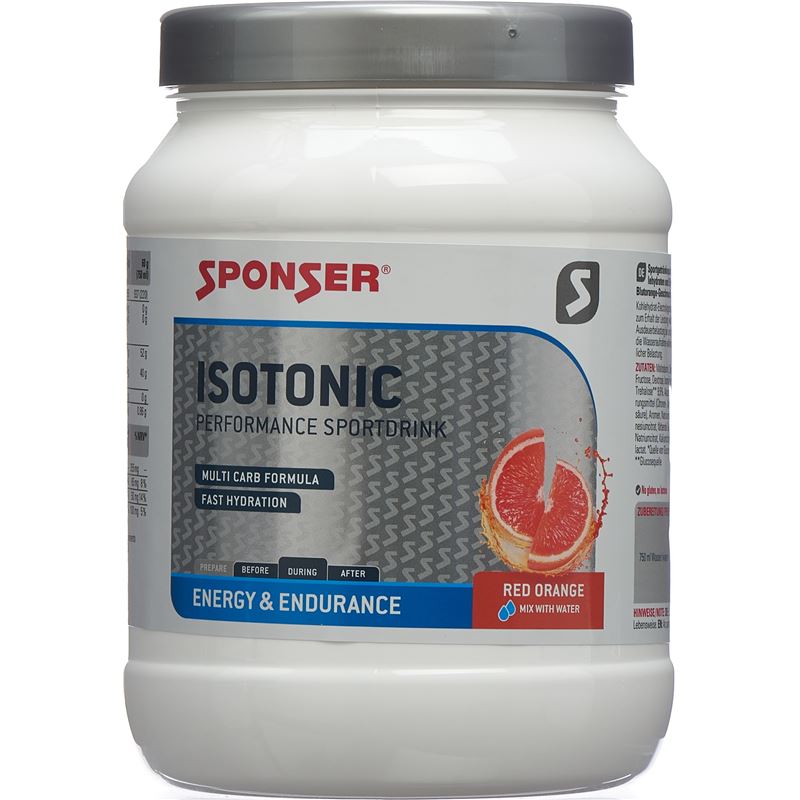 SPONSER Isotonic Blutorange Ds 1000 g