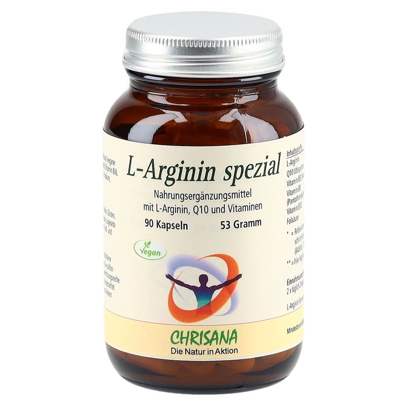 CHRISANA L-Arginin spezial Kaps Ds 90 Stk