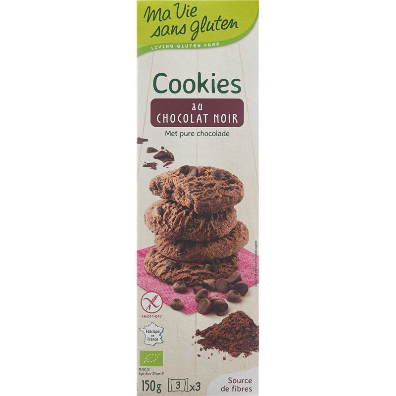 MA VIE S GLUT Cookies Zartbitterschokolade 150 g