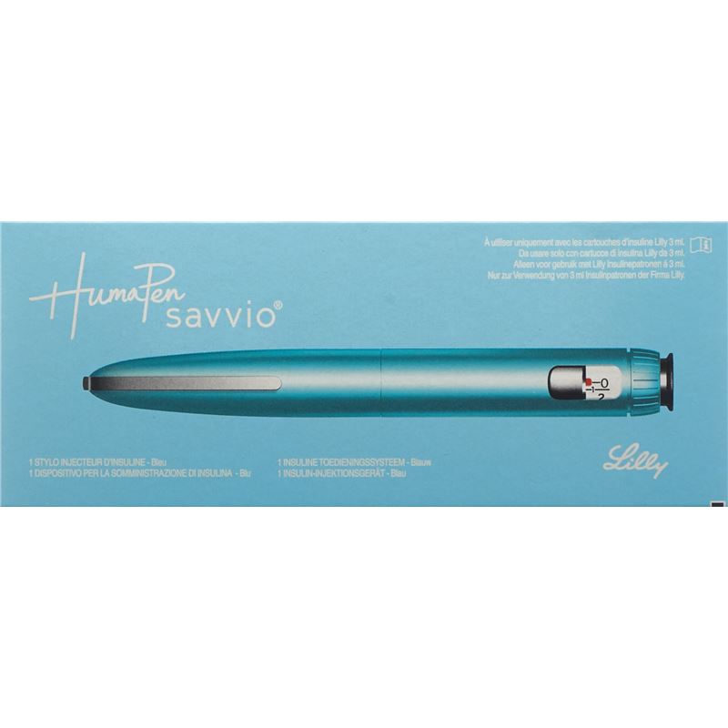 HUMAPEN Savvio Pen für Insulin blau