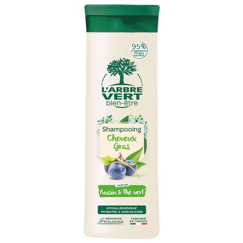L'ARBRE VERT Öko Shampoo fettiges Haar Fl 300 ml