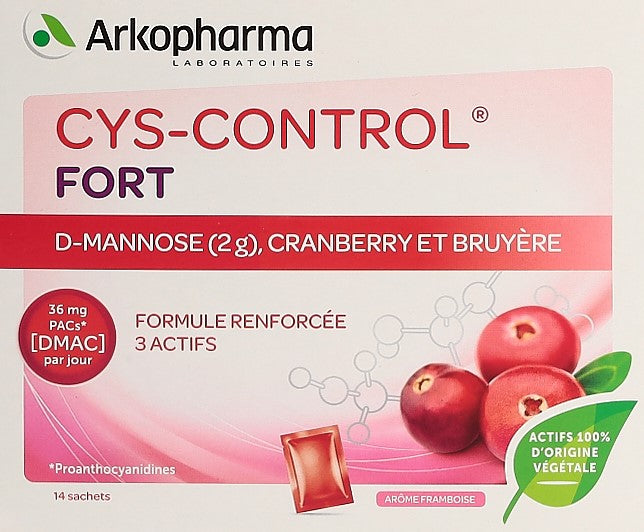 CYS-CONTROL Forte D-Mannose Cranber Heidekr 14 Stk