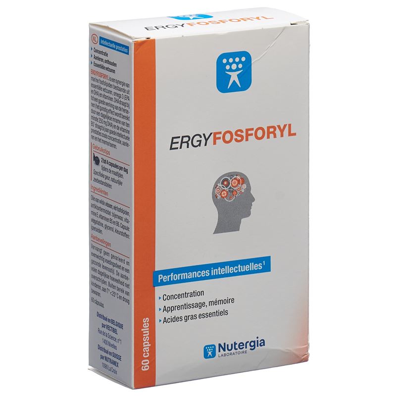 NUTERGIA Ergyfosforyl Kaps Blist 60 Stk