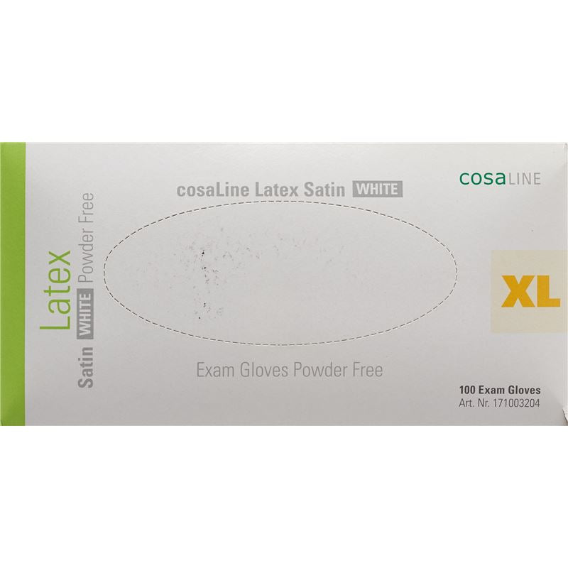 COSALINE UHS XL Latex Sat weiss puderf 100 Stk