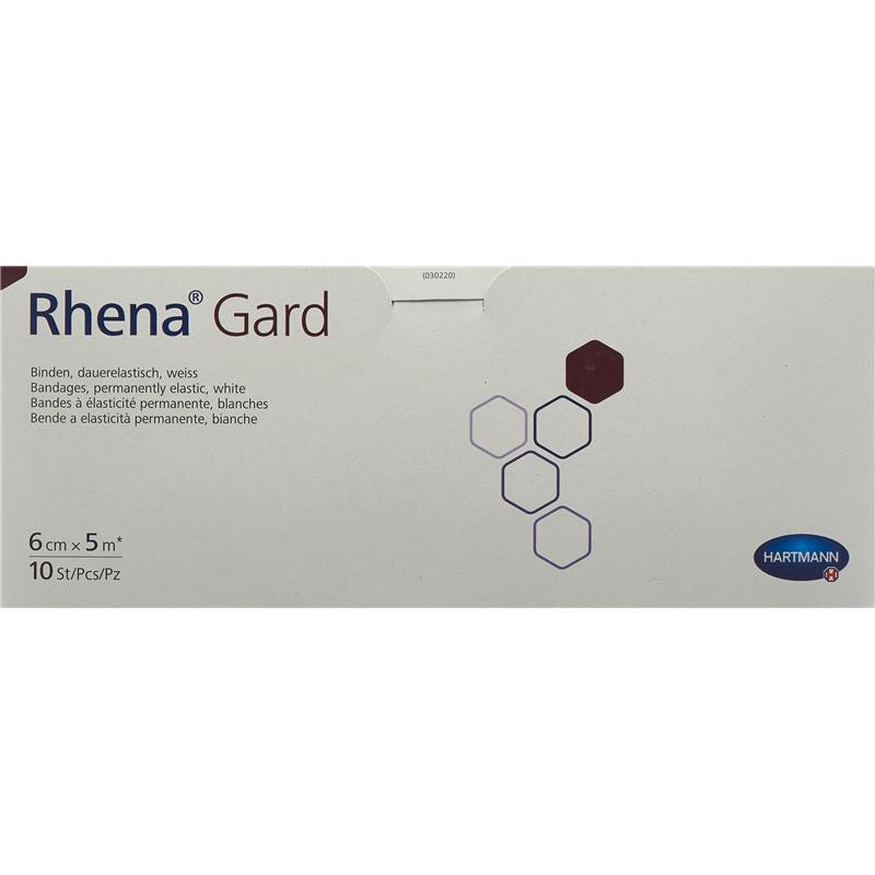 RHENA GARD Elastische Binde 5mx6cm 10 Stk