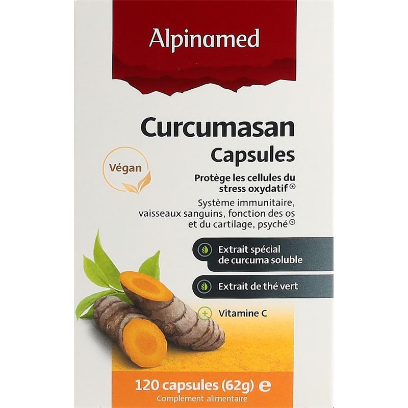 ALPINAMED Curcumasan Kaps 120 Stk
