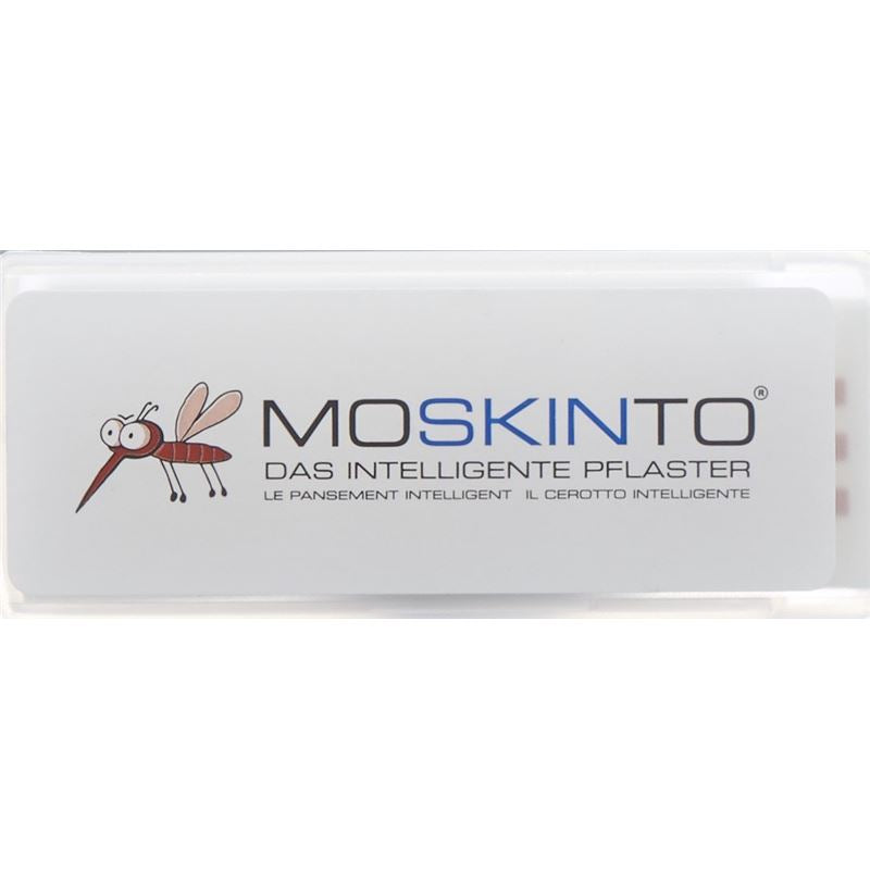 MOSKINTO Insektenstichpflaster Schiebebox 24 Stk
