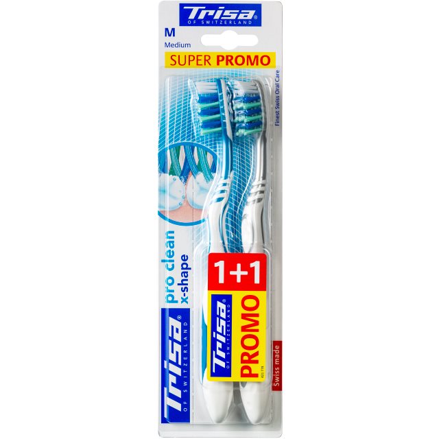 TRISA Zahnbürste Extra Duo soft