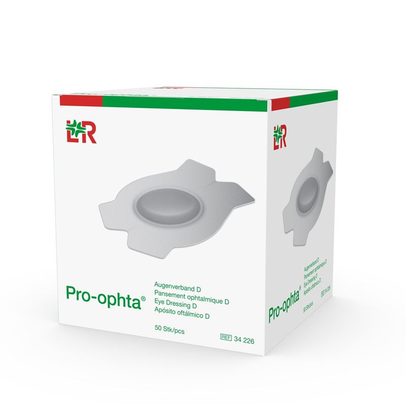 PRO OPHTA D Augenverband lichtdicht hautf 50 Stk