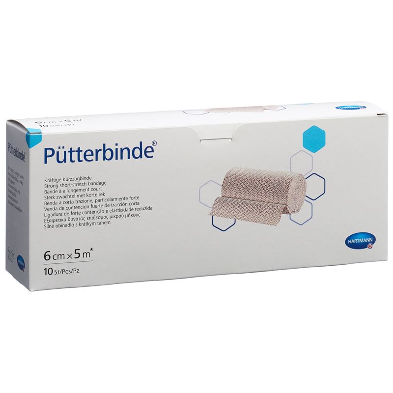 PÜTTER Binde 6cmx5m 10 Stk