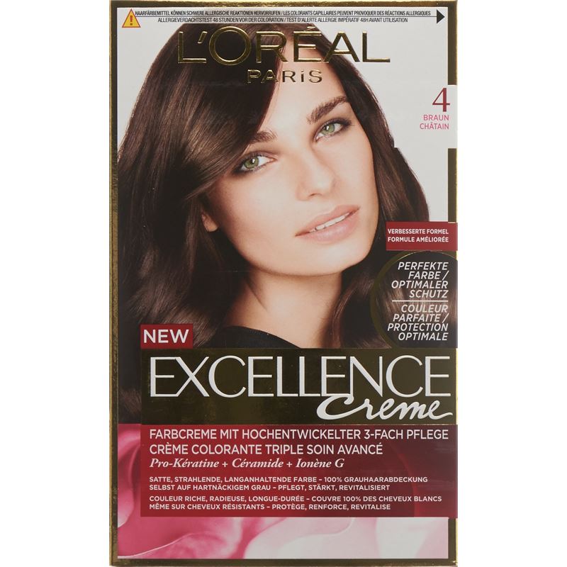 EXCELLENCE Creme Triple Prot 4 braun