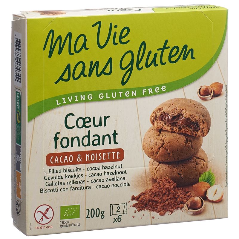 MA VIE S GLUT Kekse Schoko-Haselnuss 200 g