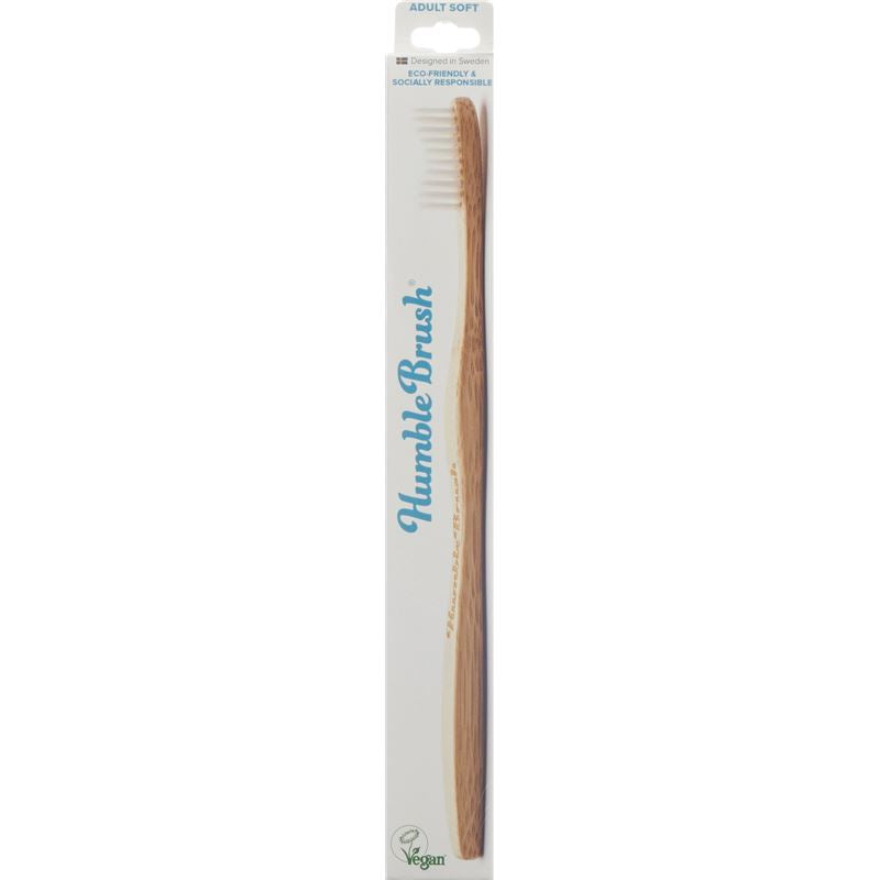 HUMBLE BRUSH Zahnbürste Erwachsene weiss