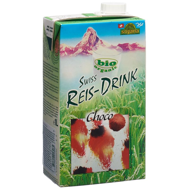 SOYANA SWISS Ricedrink Choco bio Tetra 1 lt