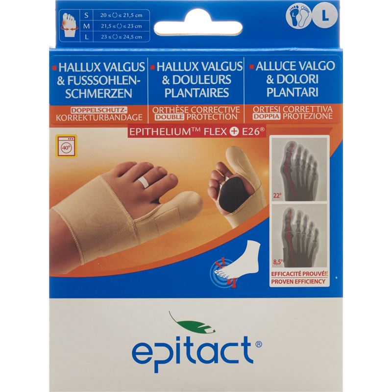 EPITACT flex dopp KorrBand Hall TAG L 23-24.5cm li