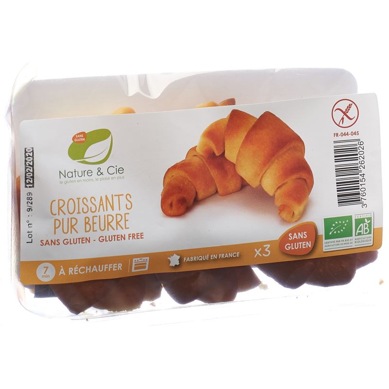 NATURE&CIE Croissants Nouveau glutenfrei 150 g