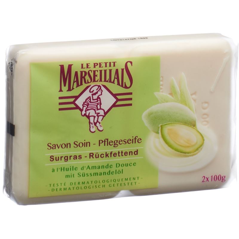 LE PETIT MARSEILLAIS Seife Süssmandel 2 x 100 g