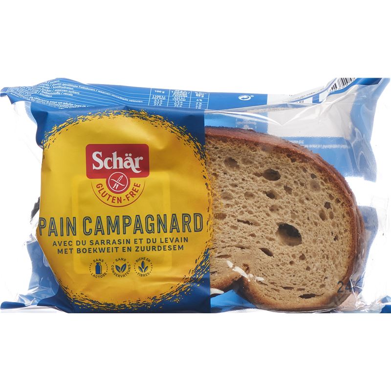 SCHÄR Pain campagnard glutenfrei geschn 240 g