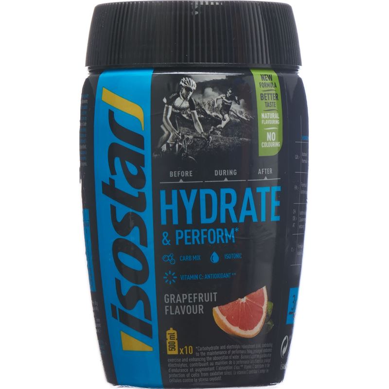 ISOSTAR HYDRATE & PERFORM Plv Grapefruit Ds 400 g