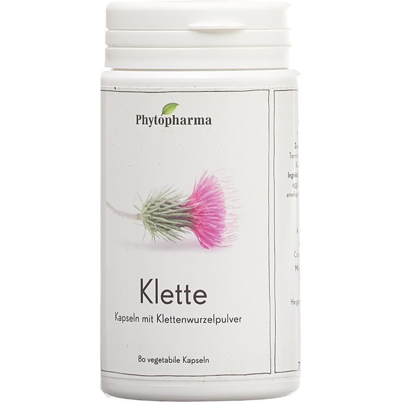PHYTOPHARMA Klette Kaps 350 mg 80 Stk