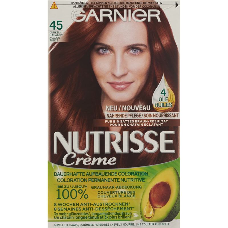 NUTRISSE Nährende Color-Maske 45 dunk mahago