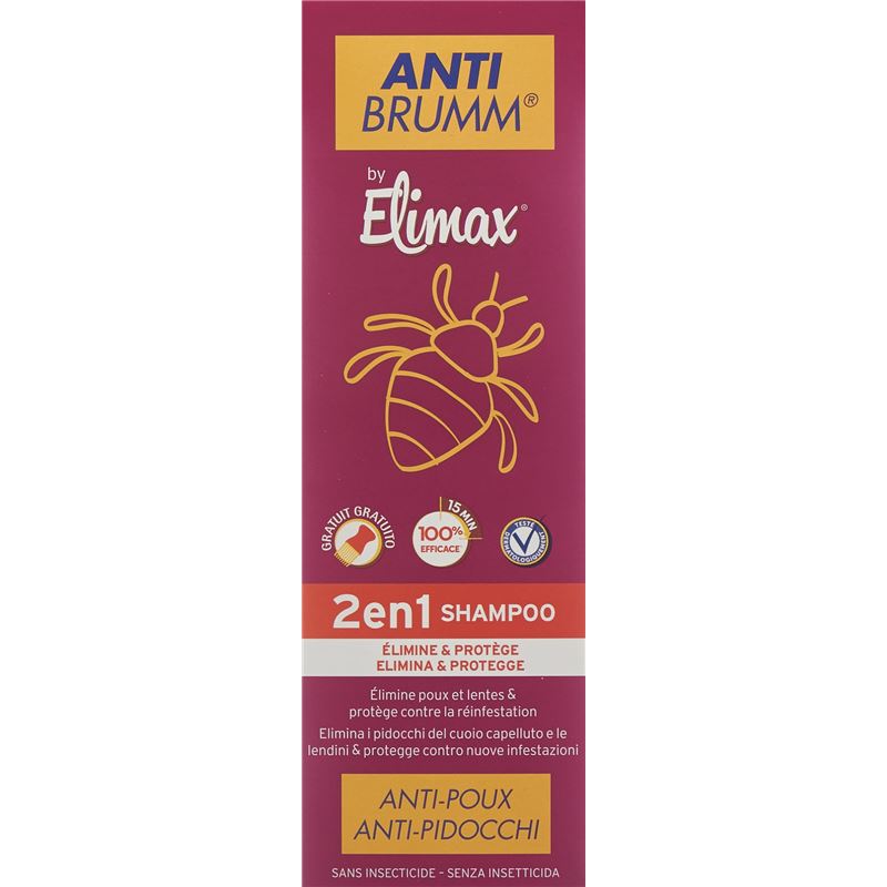 ANTI BRUMM BY ELIMAX Laus Stopp 2in1 Shamp 100 ml