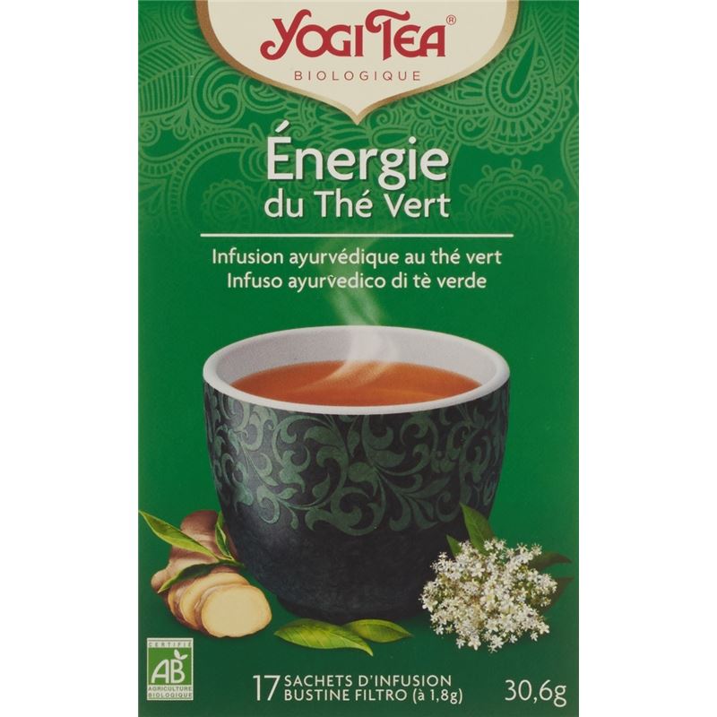 YOGI TEA Grüne Energie 17 x 1.8 g