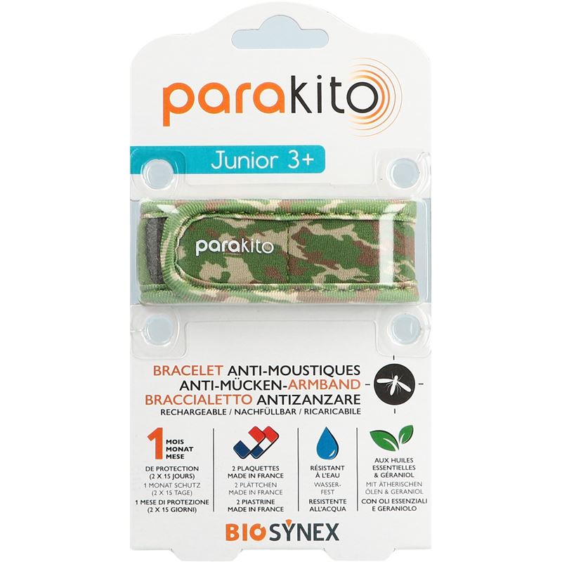 PARAKITO Armband Junior Tarnung