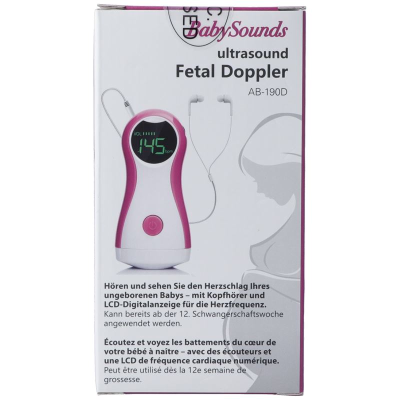 BABYSOUNDS Fetal Doppler Digital m Kopfhörer