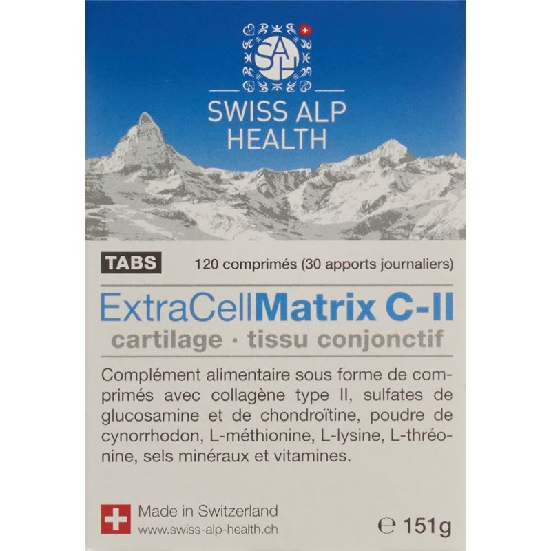 EXTRA CELL Matrix C-II TABS für Gelenke 120 Stk