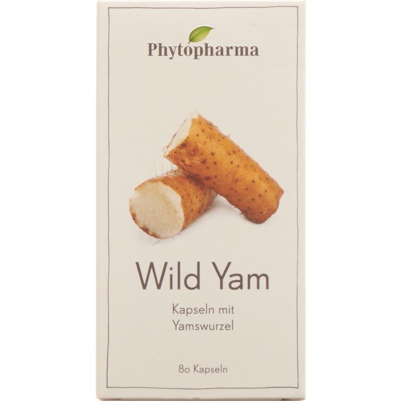 PHYTOPHARMA Wild Yam Kaps 400 mg 80 Stk