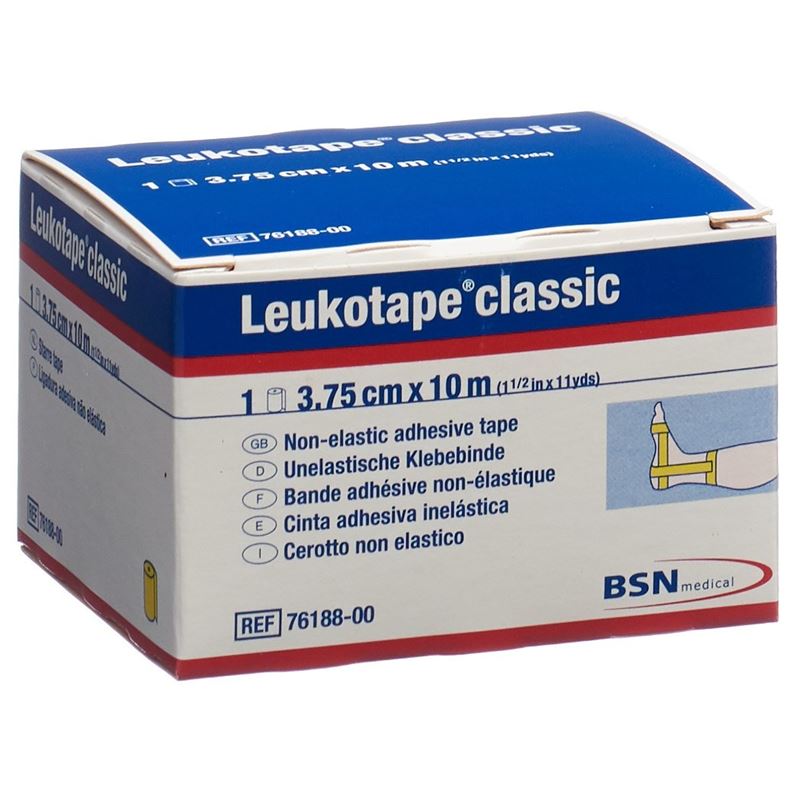 LEUKOTAPE classic Pflasterband 10mx3.75cm gelb