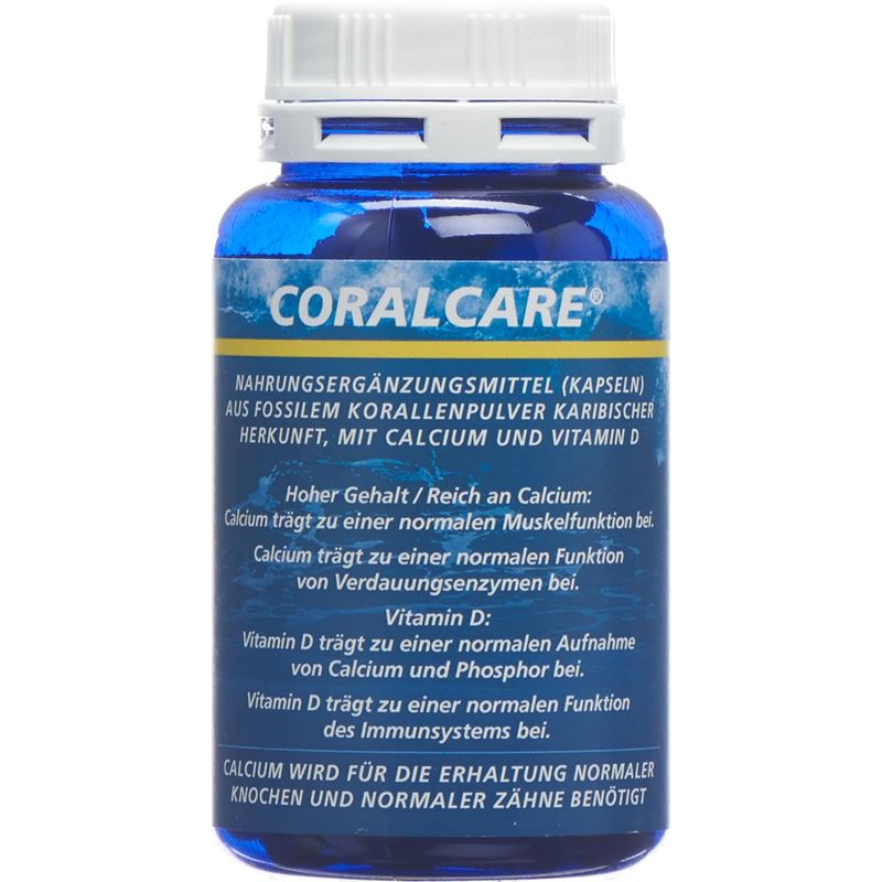 CORALCARE karib Herkun Kaps 1000 mg VitD3 120 Stk