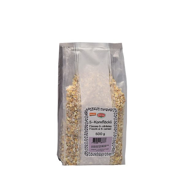 MORGA 5 Kornflocken Knospe Btl 500 g