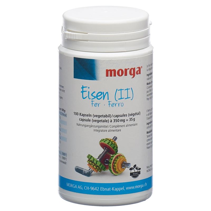 MORGA Eisen (II) Vegicaps 100 Stk