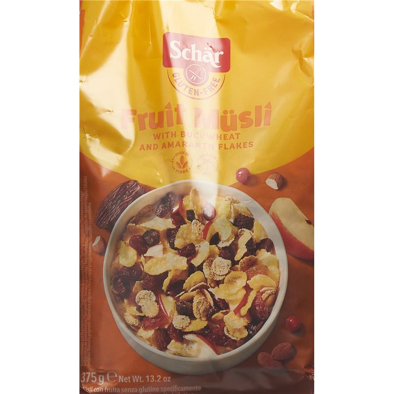 SCHÄR Müesli Fruit glutenfrei Btl 375 g